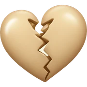 two beige heart similar to this: 💕 sticker