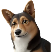 realistic animal by the window sticker