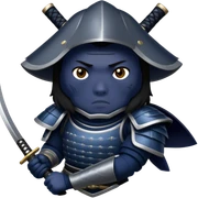 Warrior Samurai sticker