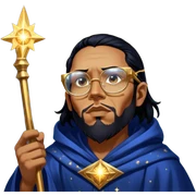 Cosmic Wizard sticker