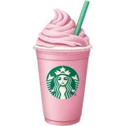 Starbuks pink sticker
