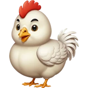Chicken sticker