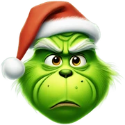 Grinch sticker