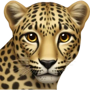 Leopard sticker