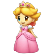 Princess Peach sticker