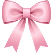 Super ultra-thin and stretched ribbon bow, as narrow as possible, single loop, no extra loops, no fluffy or rounded shapes, only one long and sleek ribbon, delicate, minimalist, NO DOUBLE LOOPS, NO THICKNESS, ONLY A SINGLE SLIM LINE pink sticker
