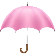 Babypink umbrella sticker