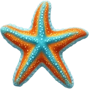Starfish sticker