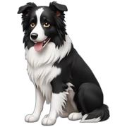 Border collie sticker
