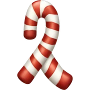 Chrismas candy cane sticker