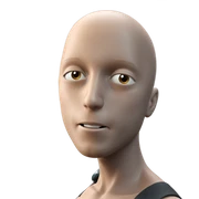 bald boy parody fun sticker