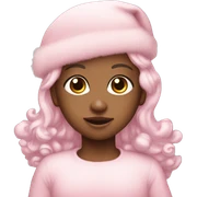 baby pink christmas  sticker