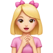 Girly girl sticker