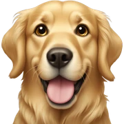 golden retriever sticker