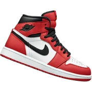 Nike jordan 1 sticker