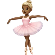 ballerina on pointe sticker