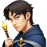 Stormcaller Wizard sticker