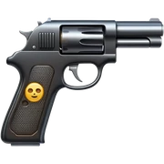 Emogie de arma sticker