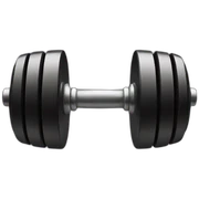 dumbell sticker