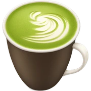 matcha latte sticker