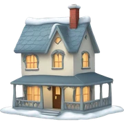 Christmas house  sticker