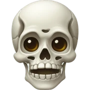 Skeleton sticker