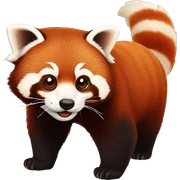 red panda sticker