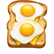 eggs on toast sticker