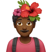 hibiscus sticker