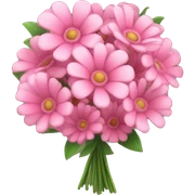 pink bouquet sticker