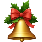 Christmas bell  sticker
