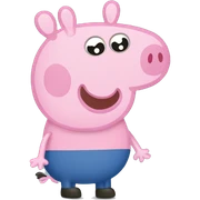 Peppa pig sticker