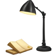aesthetic Reading Lamp  sticker