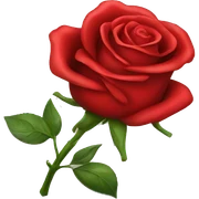 Red roses sticker