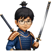 Vigilant Samurai sticker