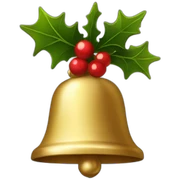 christmas bell sticker