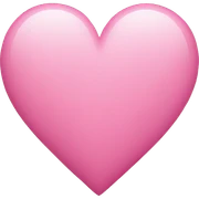 Pink heart sticker