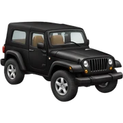 car jeep black  sticker