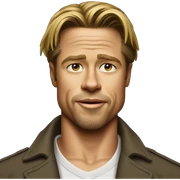 Brad Pitt  sticker
