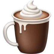 Hot cocoa sticker
