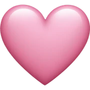 Pink heart  sticker