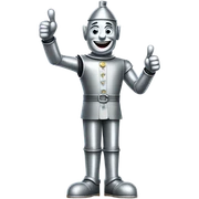 Tin man giving a thumbs up sticker