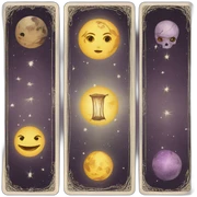 Tarot cards sticker