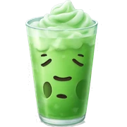 Iced matcha sticker