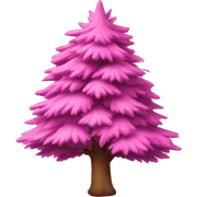 Pink pine sticker