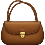 brown purse sticker