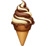 Ice créam the chocolate  sticker