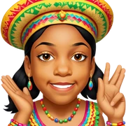 Joyful Reveler sticker