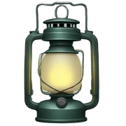 electric lantern sticker
