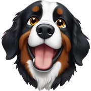 Bernese mountain dog sticker